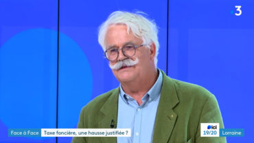 Jean-François THOUVENIN UNPI LORRAINE France 3 Face à face taxe foncière